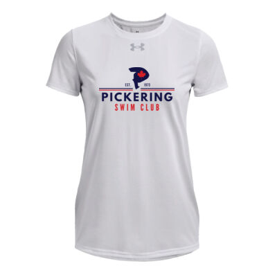 UA Women's Pickering Swim Crest Printed T-Shirt Thumbnail