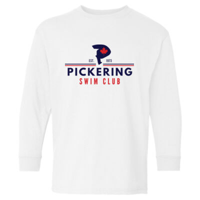 Gildan Youth Pickering Swim Crest Printed Long Sleeve Thumbnail