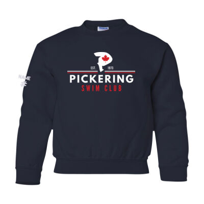 Gildan Youth Pickering Swim Crest Printed Crewneck Thumbnail